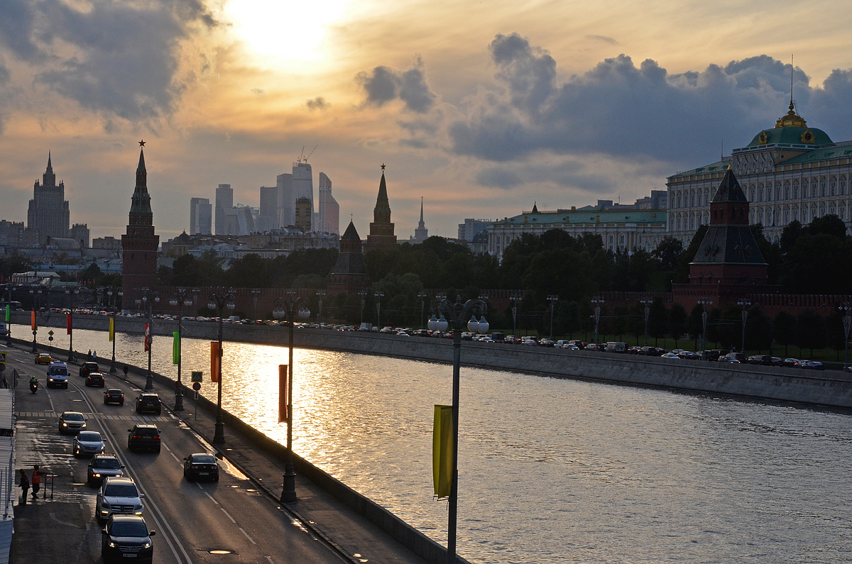 фото "Московский закат" метки: пейзаж, 