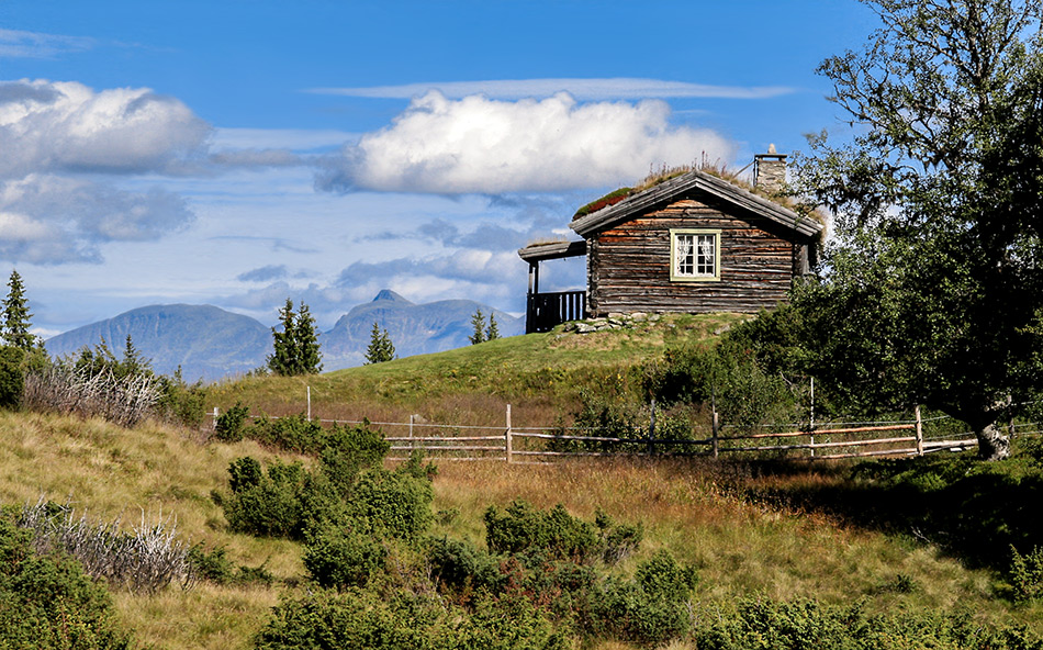 фото "Mountain farm" метки: пейзаж, Europe, summer, горы