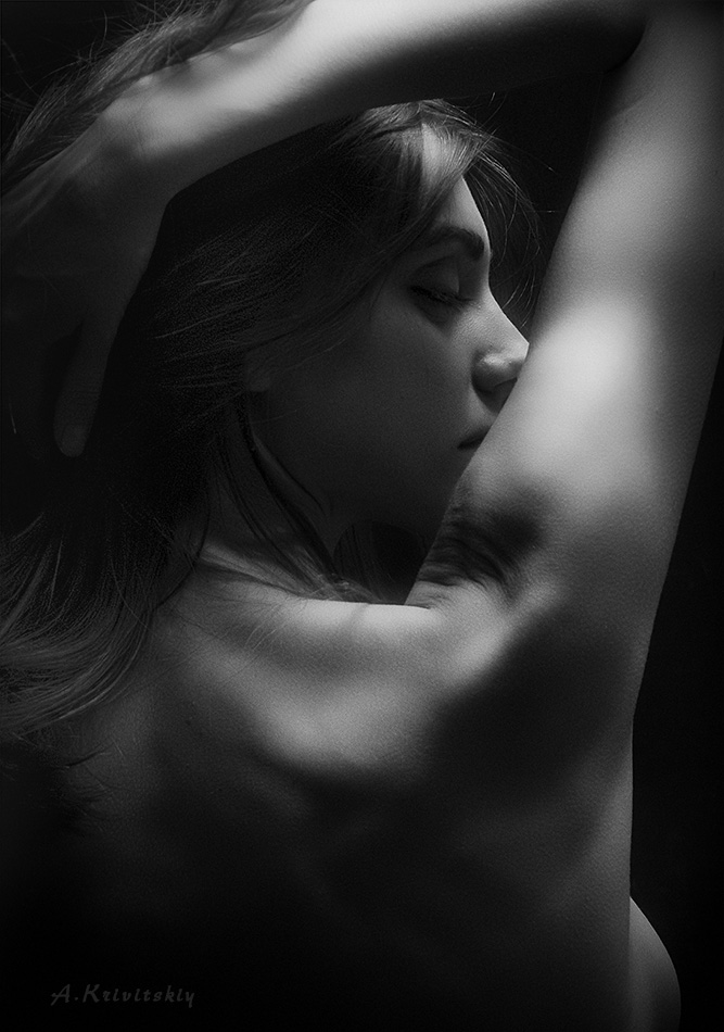 photo "кривицкий" tags: nude, black&white, кривицкий, фотоактриса, фотомодель, фототеатр