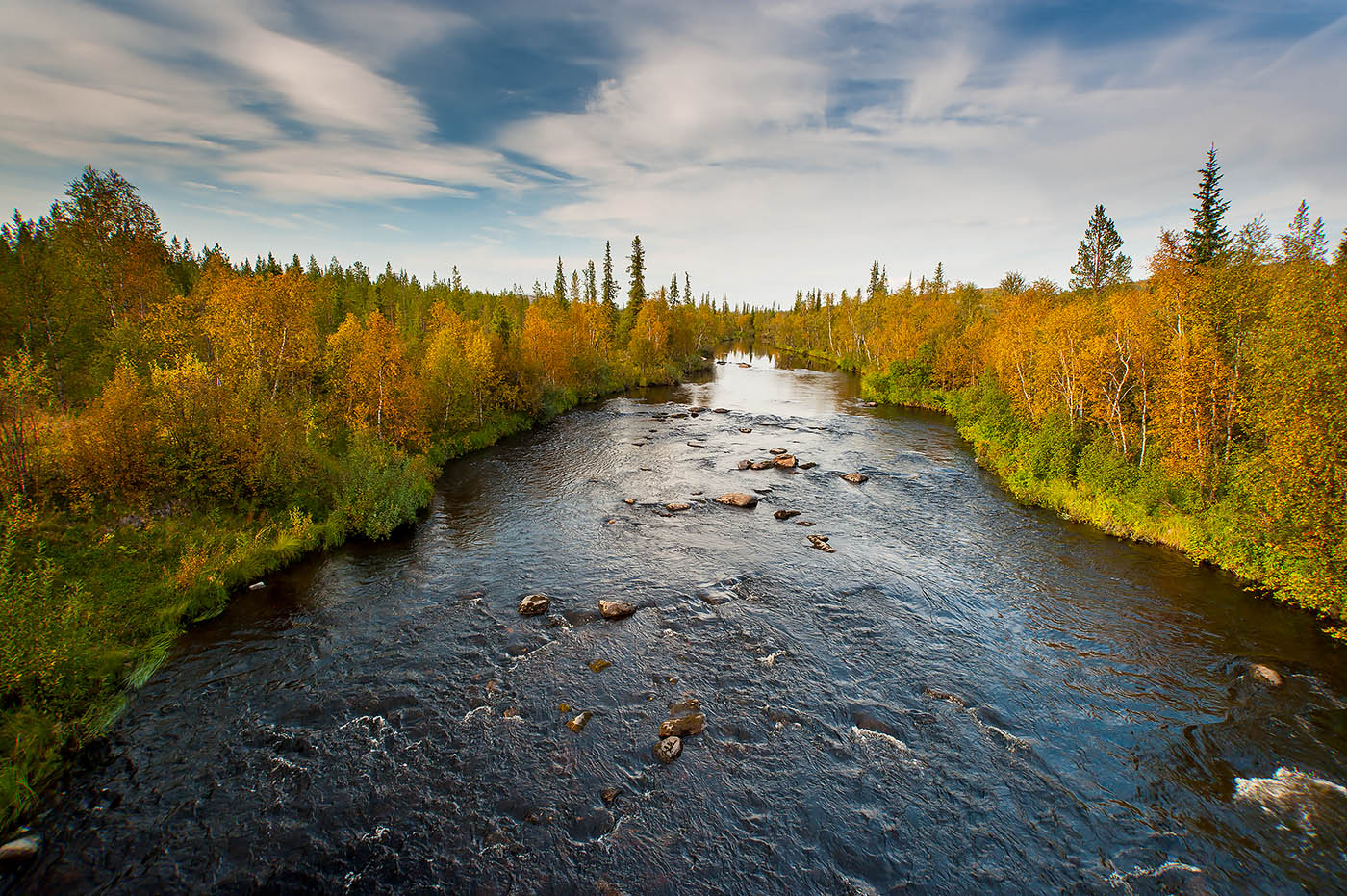 фото "***" метки: пейзаж, природа, лес, осень, река