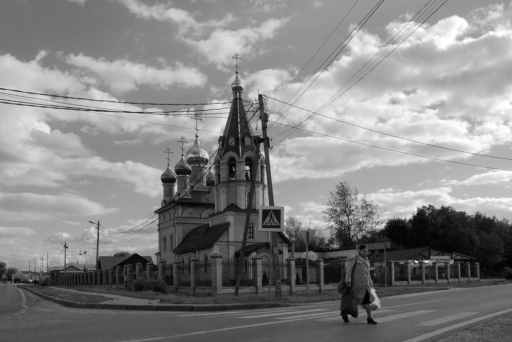 photo "***" tags: street, autumn, clouds, Подмосковье