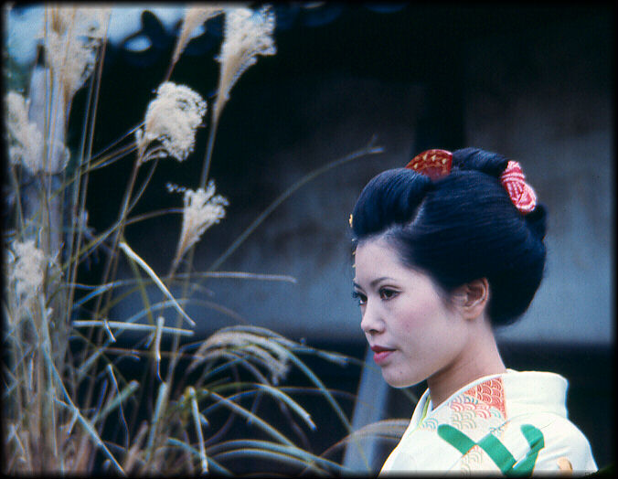 photo "***" tags: portrait, travel, Asia, Japanese, female, hair style, japan, kimono, oriental, outdoor
