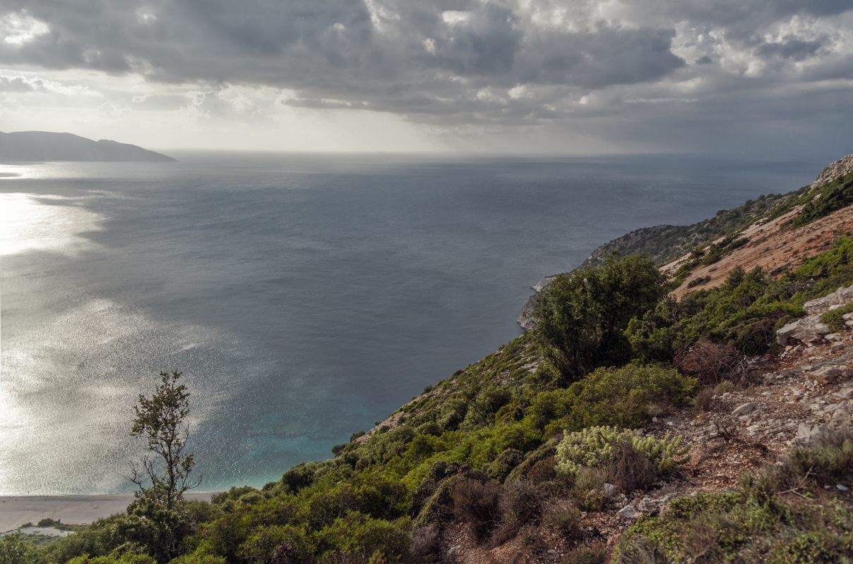 photo "Comes evening and the sea merges with the sky" tags: landscape, 