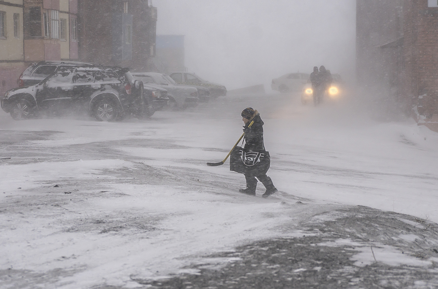 photo "На тренировку" tags: street, genre, 