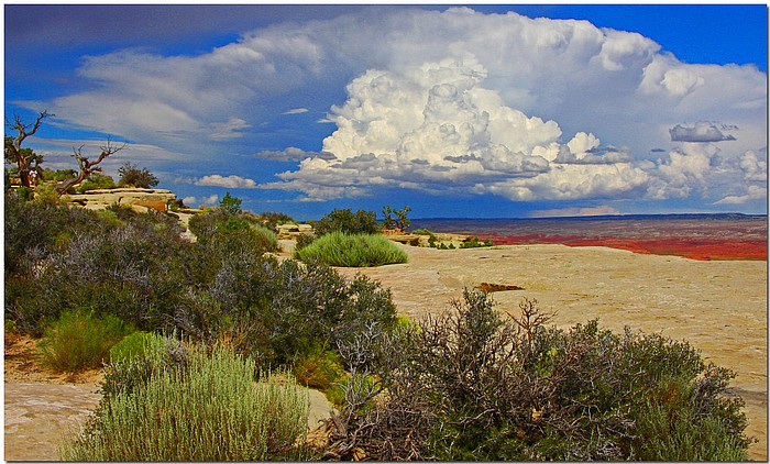 photo "***" tags: landscape, travel, nature, American West, Utah, clouds, desert, sky