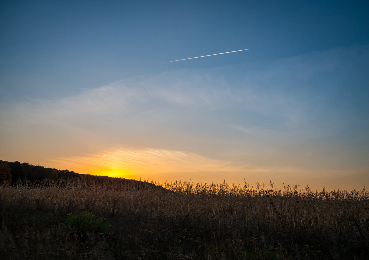 photo "***" tags: nature, autumn, evening, sky, sunset