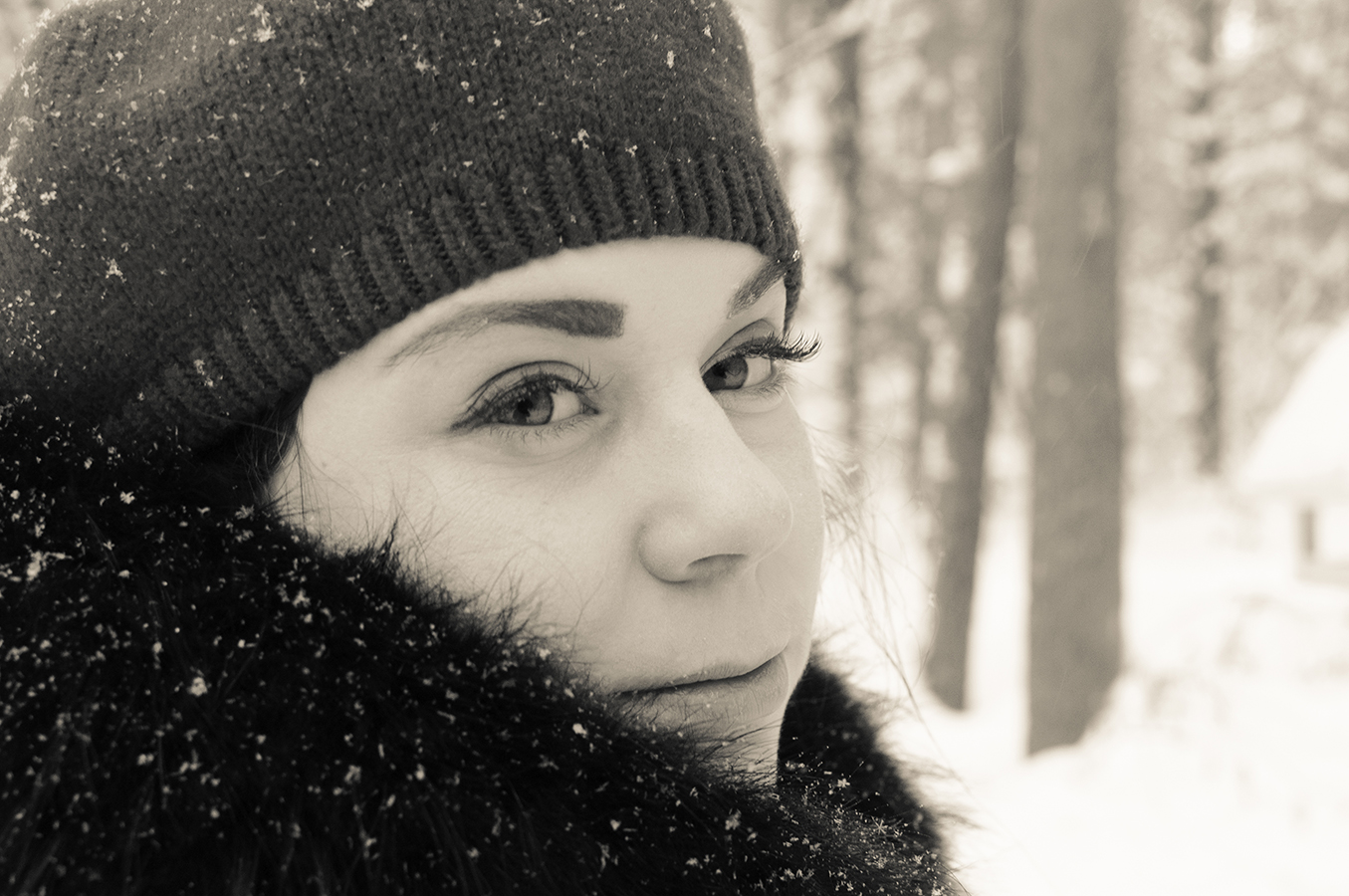 photo "***" tags: portrait, girl, winter