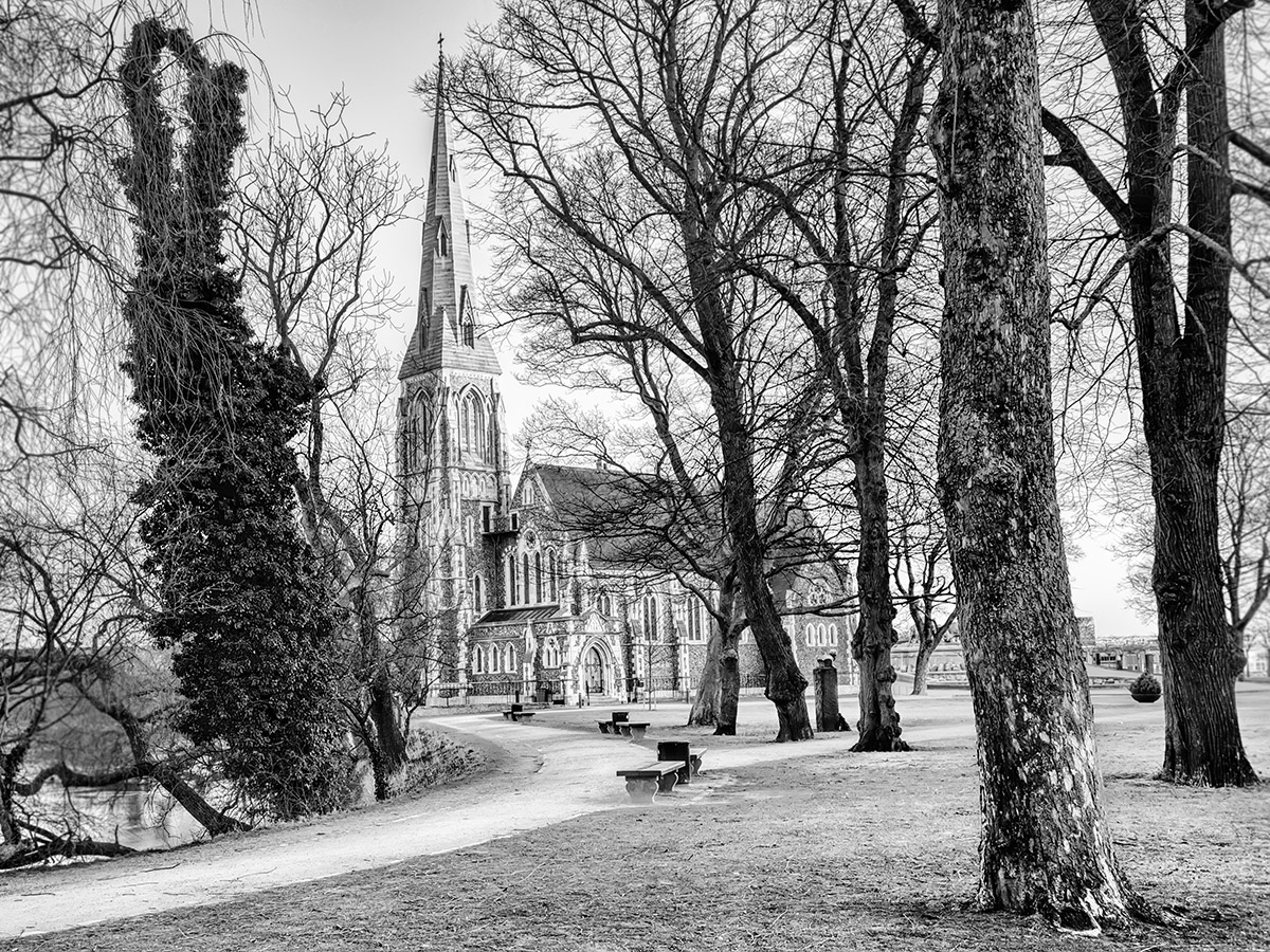 photo "English Church in Copenhagen" tags: architecture, travel, landscape, Копенгаген, готика, собор, старый, церковь