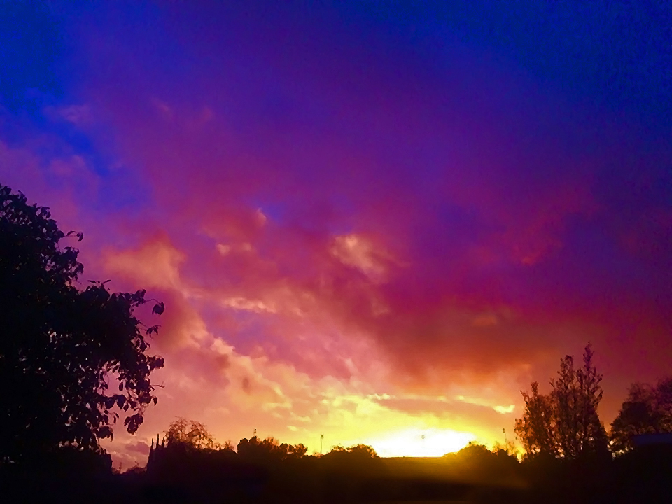 photo "Calm Before The Storm" tags: landscape, nature, Storm, calm, clouds, sky, sunset