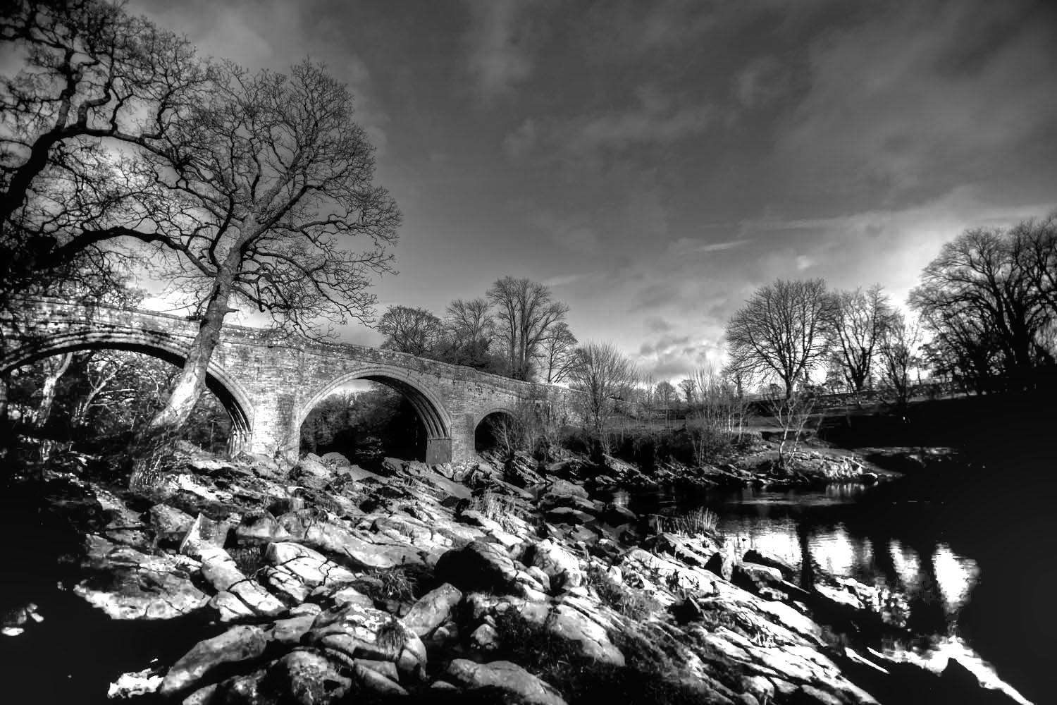 photo "Devil's bridge..." tags: nature, genre, black&white, 