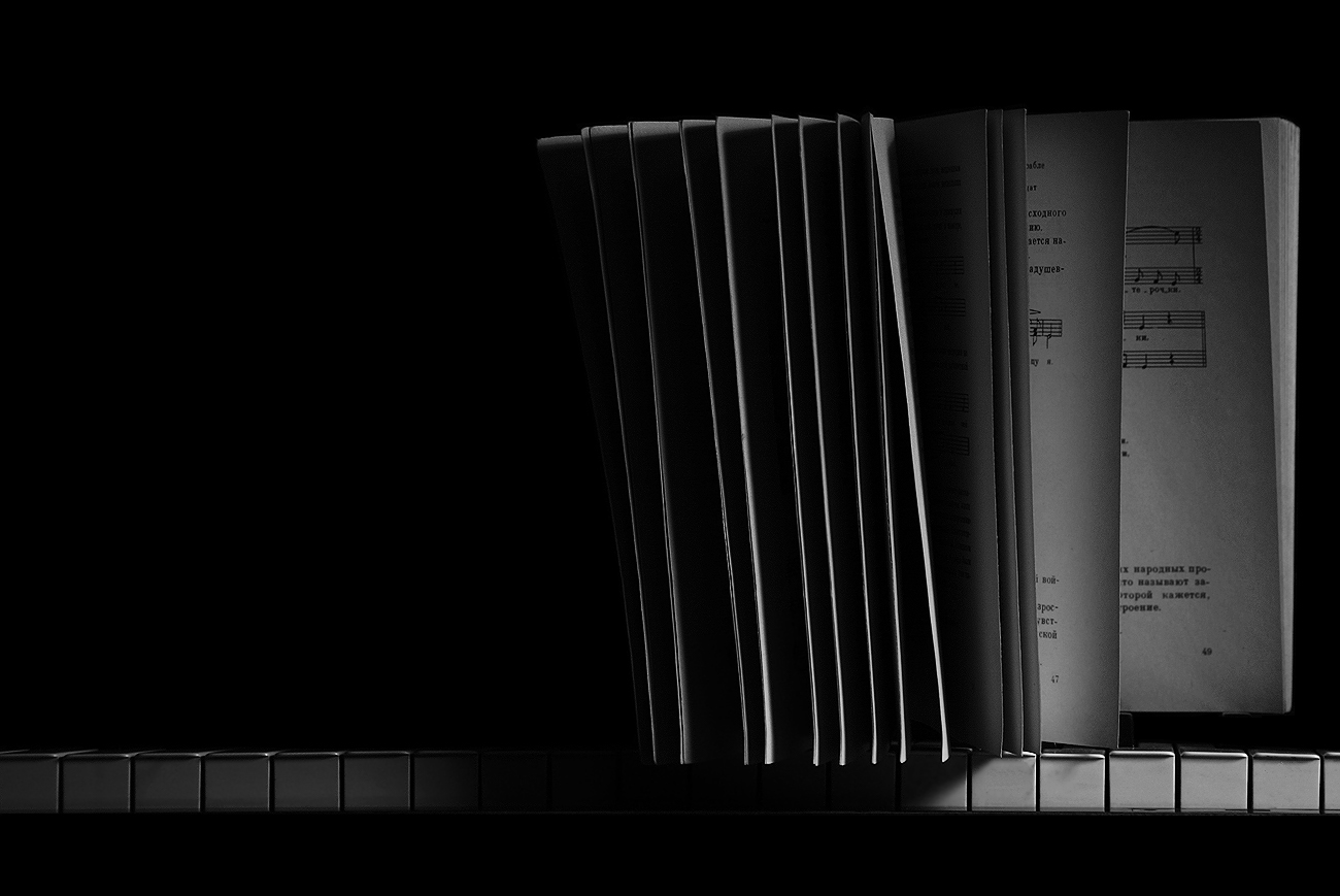 photo "Piano" tags: still life, black&white, 