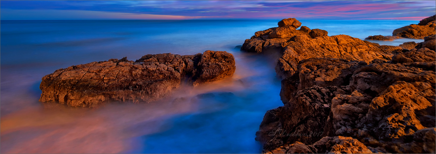 photo "***" tags: landscape, nature, Europe, clouds, mountains, night, sea, sunrise, water, winter