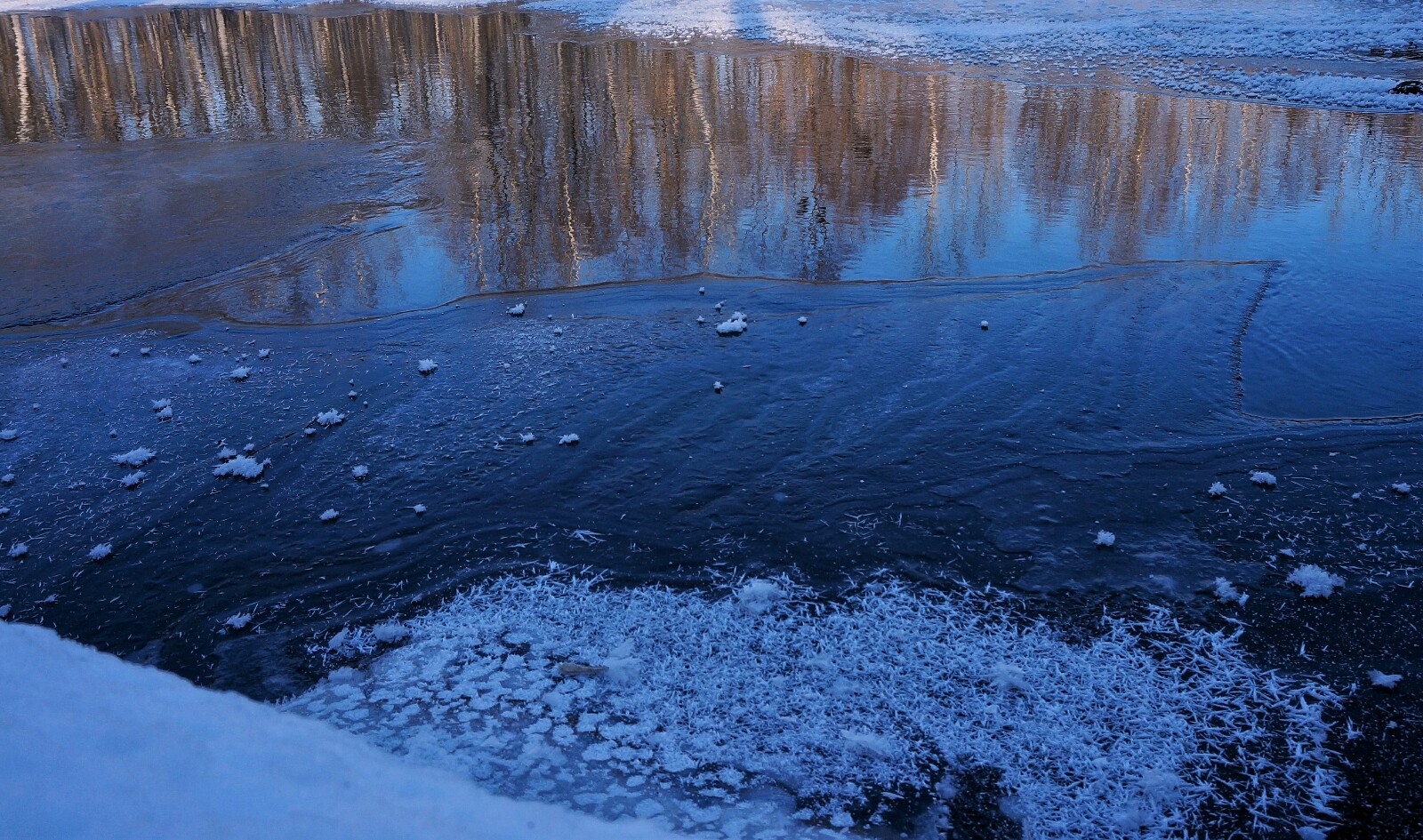 фото "Как замерзала река." метки: пейзаж, абстракция, 