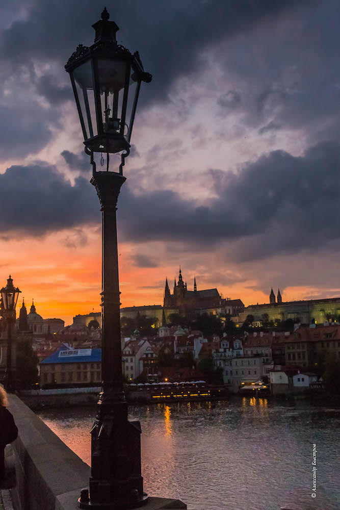 фото "Прага" метки: город, Городской фонарь, Европа, Прага, ночь