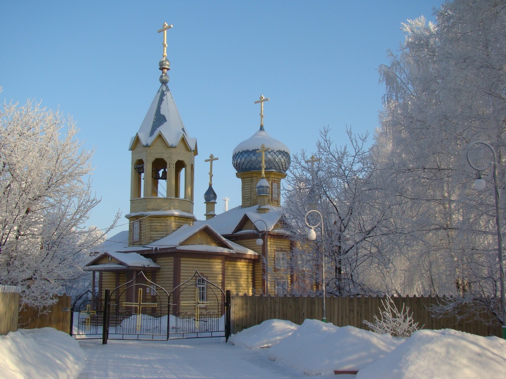 photo "Зима в деревне" tags: architecture, nature, 