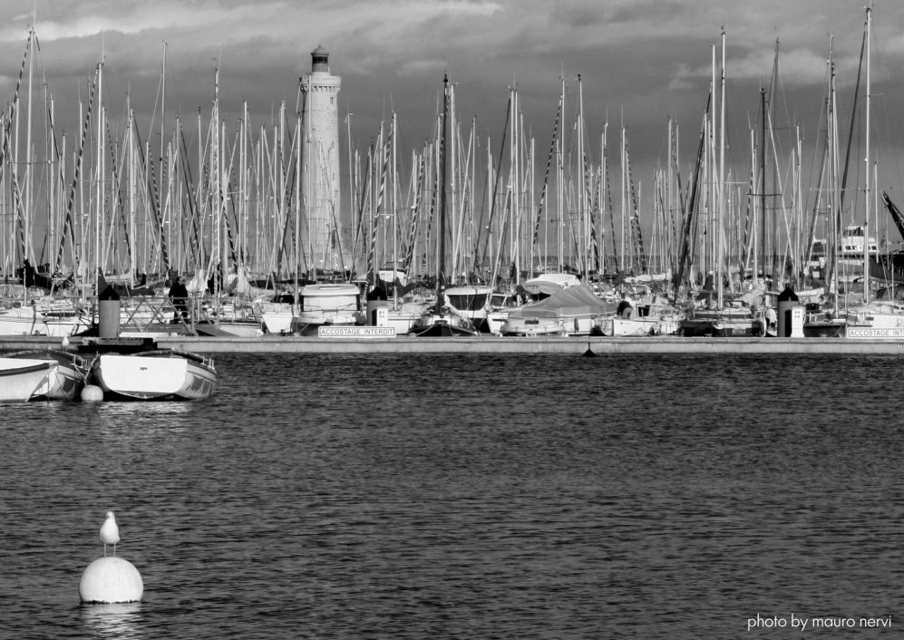 photo "in the port" tags: black&white, 