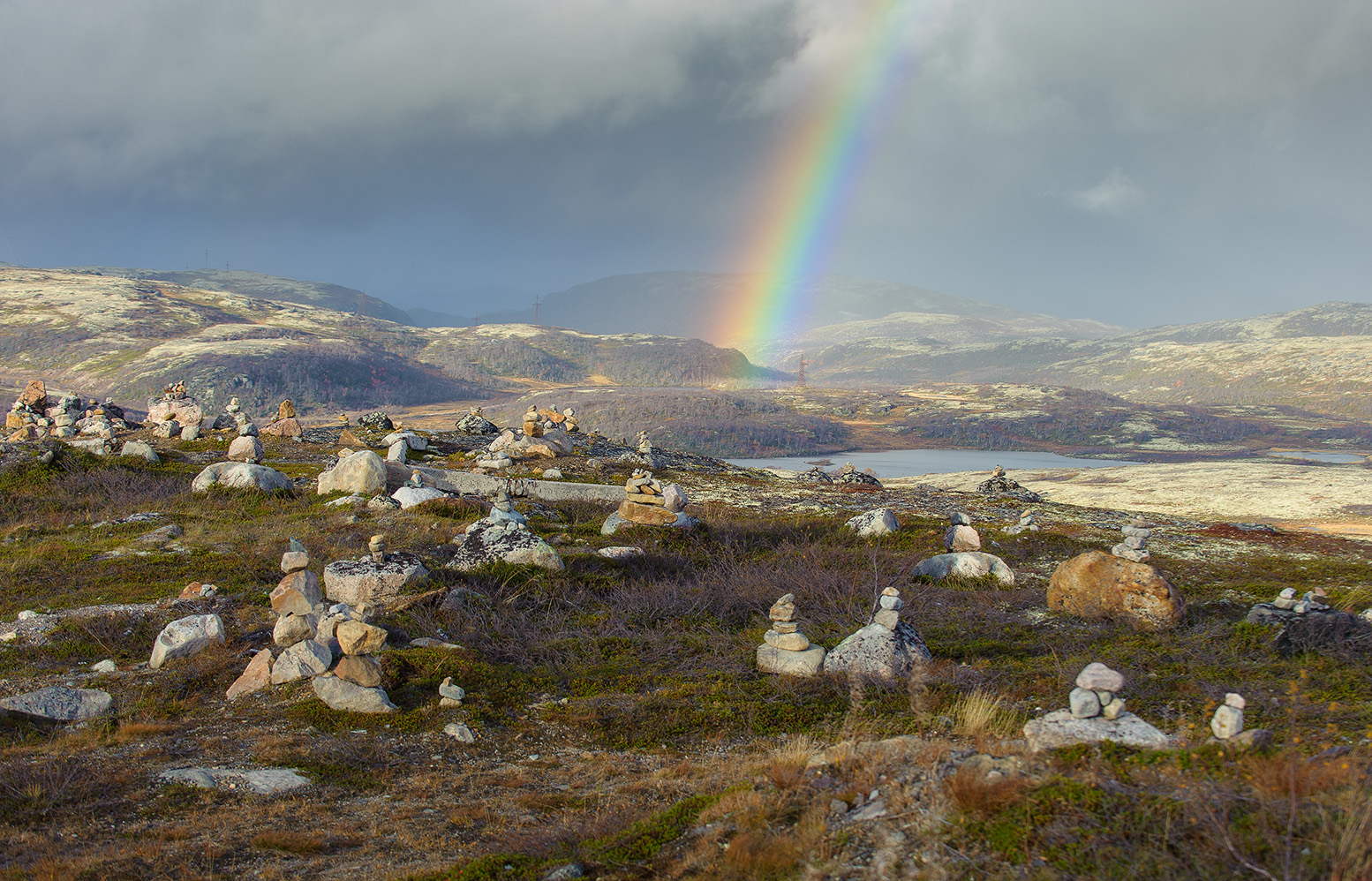 photo "***" tags: landscape, nature, rainbow, summer