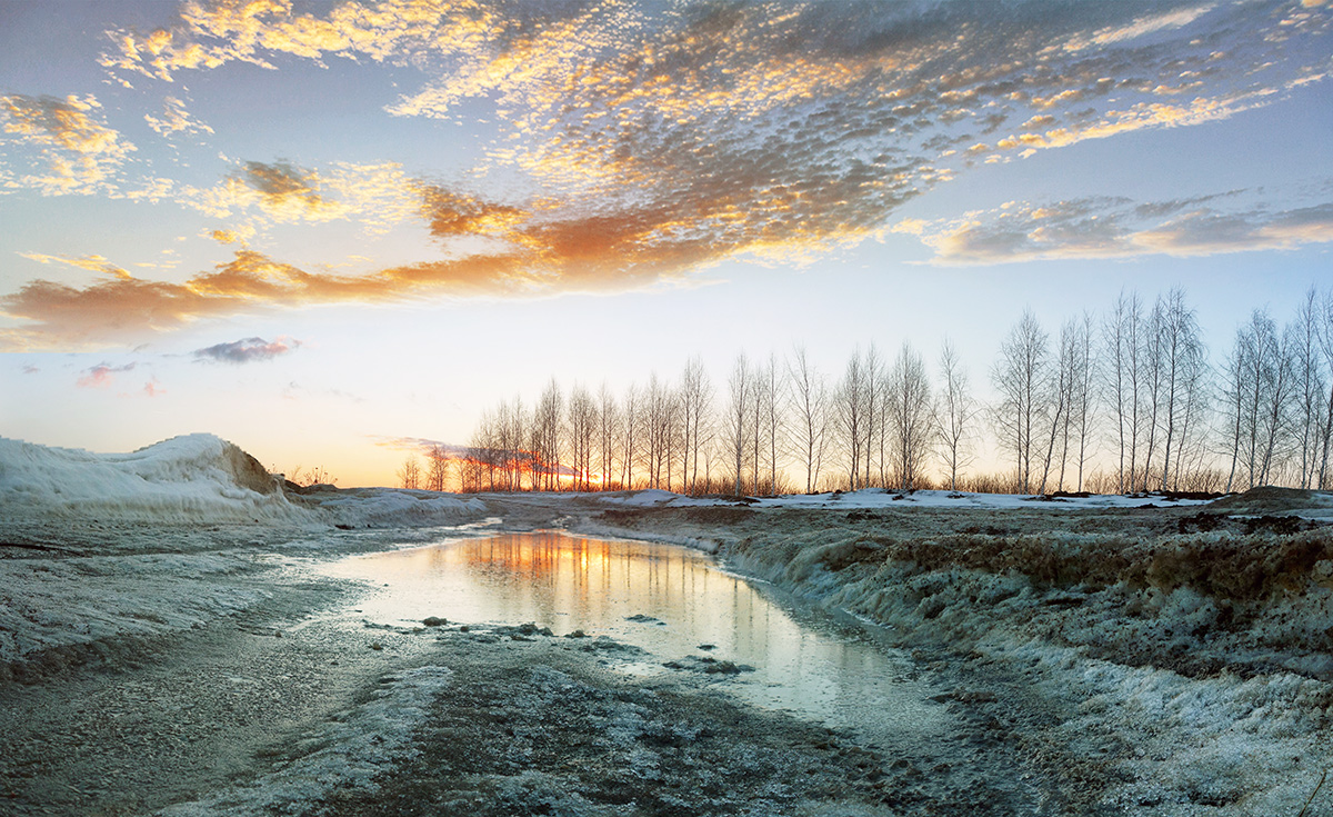 photo "***" tags: landscape, road, spring, sunset