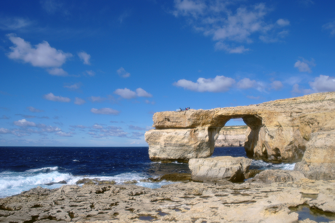 photo "In memory of the Azure Window ..." tags: travel, nature, Мальта Гозо Лазурное окно