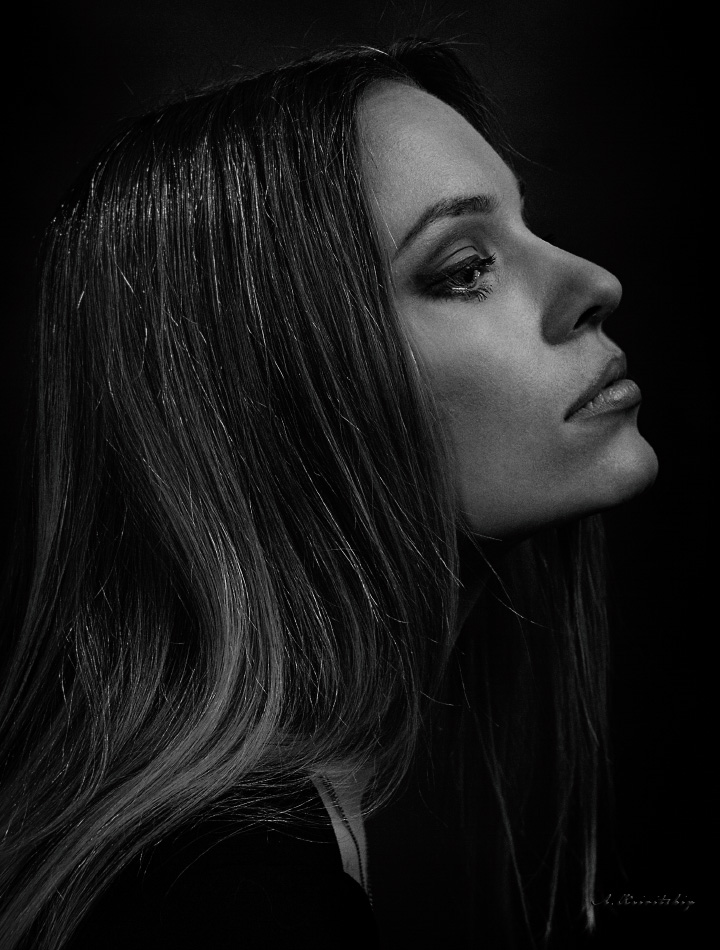 photo "Krivitskiy" tags: portrait, black&white, кривицкий, фотоактриса, фотомодель, фототеатр
