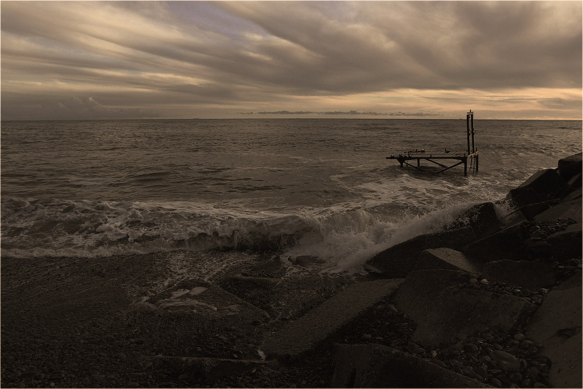 photo "Winter sea" tags: landscape, 