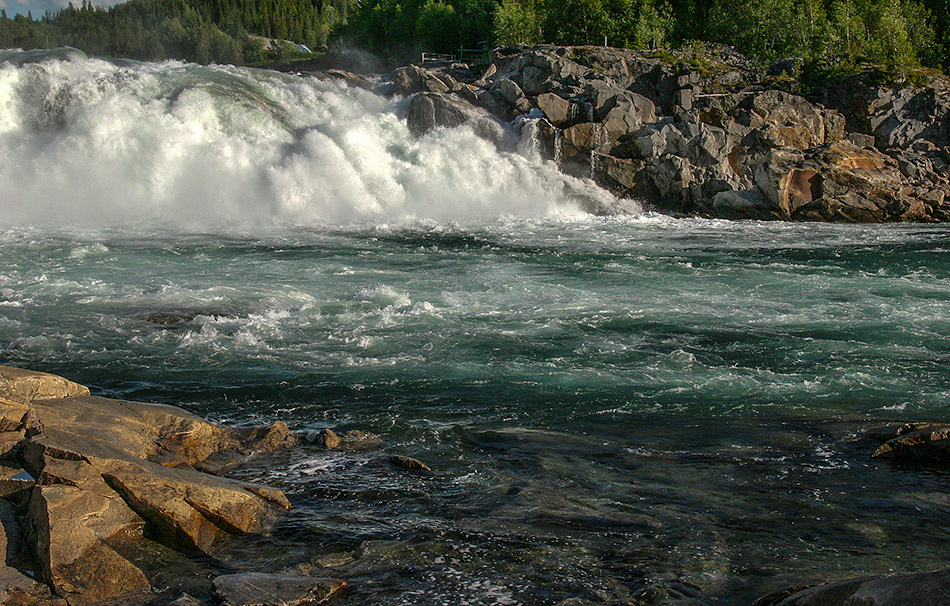 photo "Waterfall" tags: landscape, Europe, summer, water