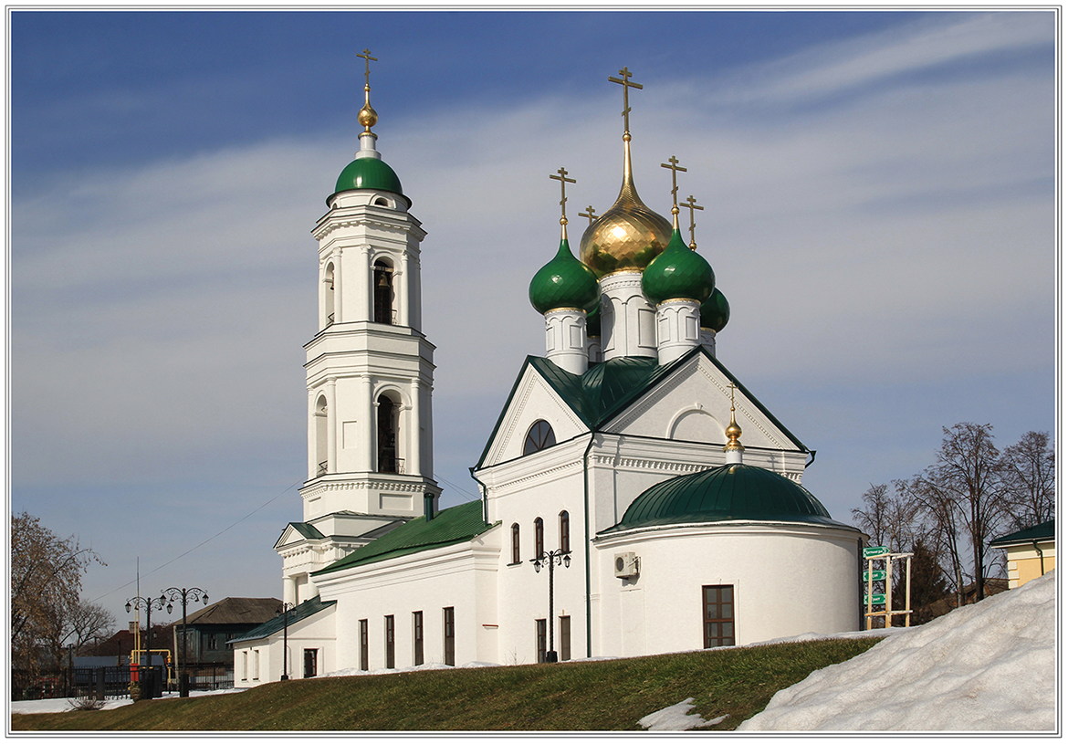 photo "Nizhny Novgorod Region. The town of Bor. Church of Sergius of Radonezh." tags: architecture, церковь