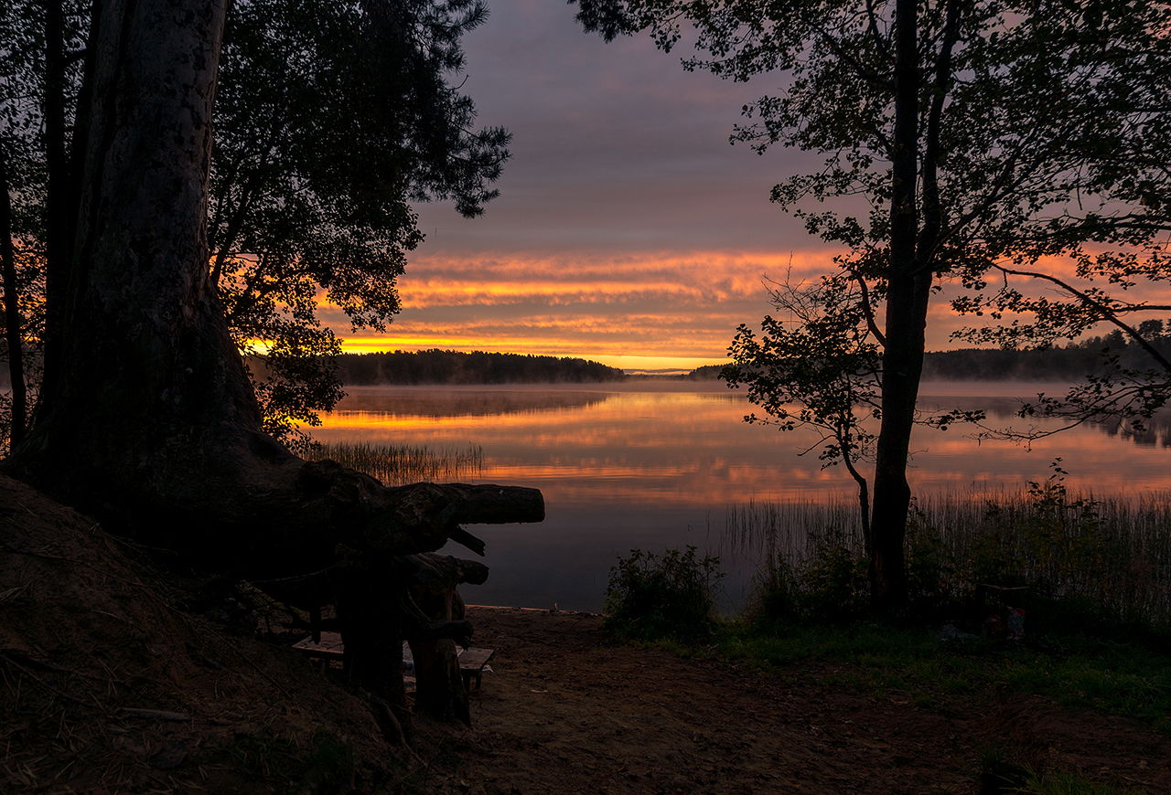 photo "***" tags: landscape, Russia, Sony-a580, Tokina 11-16, autumn, curier, curier-sel, Восход