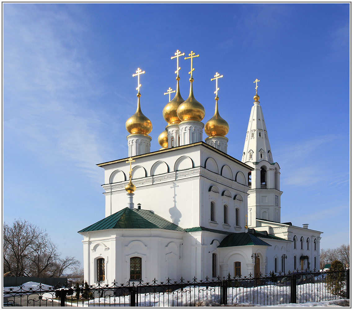 photo "Nizhny Novgorod region. The city of Bor. Church of the Icon of the Mother of God "The Sign"" tags: architecture, церковь