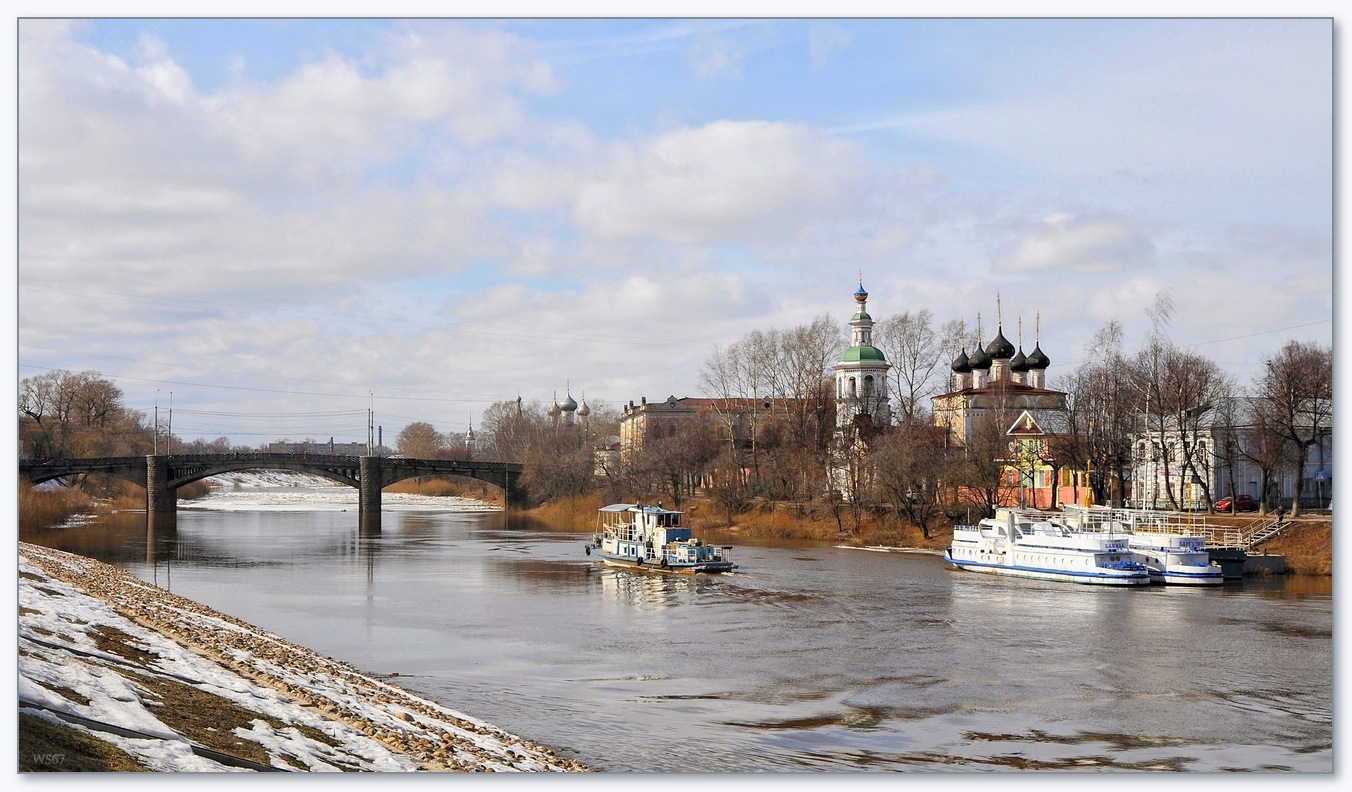 фото "Весенний рейд." метки: путешествия, Вологда