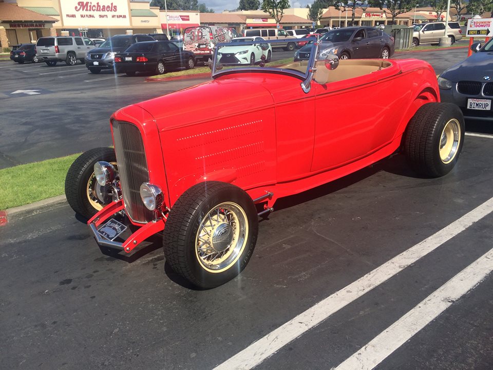 photo "Red Roadster" tags: street, technics, auto, car, hot rod, roadster, vehicle