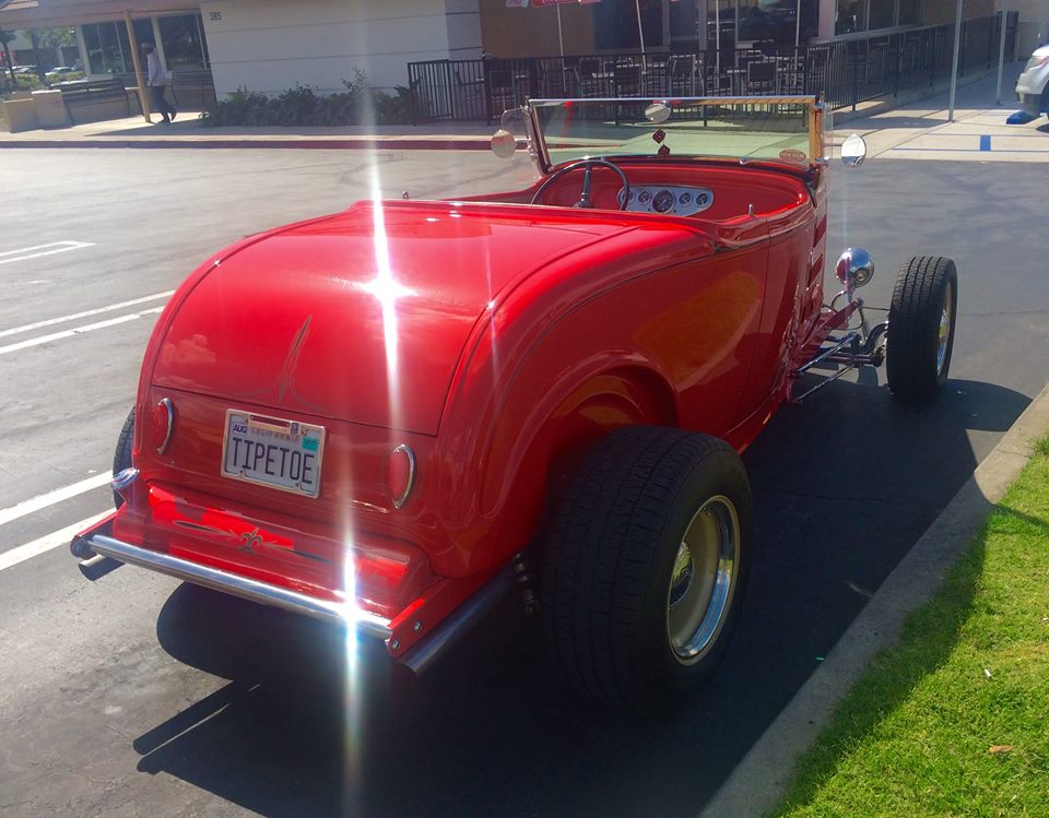 photo "Red Roadster 2" tags: street, technics, auto, car, hot rod, roadster, vehicle