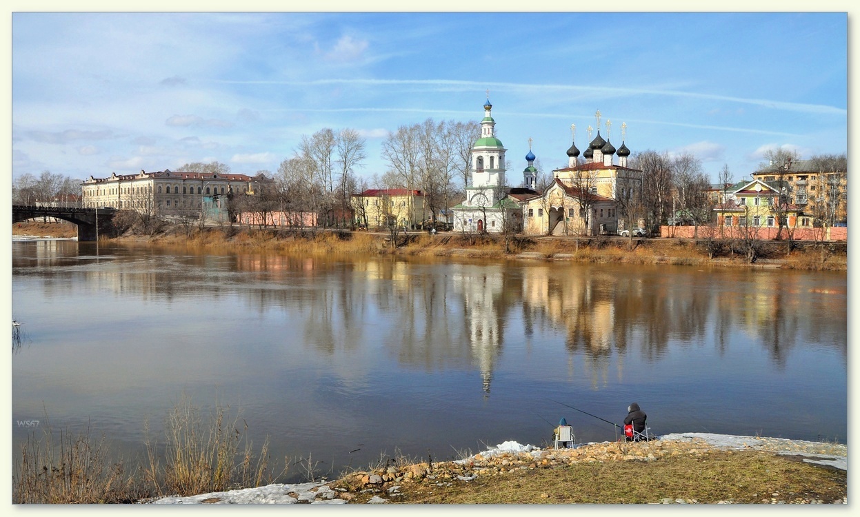 фото "Апрель" метки: пейзаж, город, Вологда, весна, река