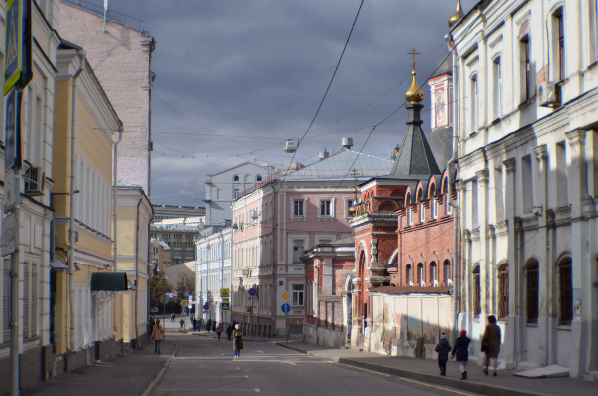 фото "Уголок старой Москвы" метки: пейзаж, Москва, монокль