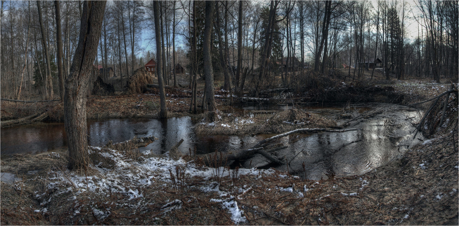 фото "В апреле..." метки: пейзаж, панорама, весна, вода