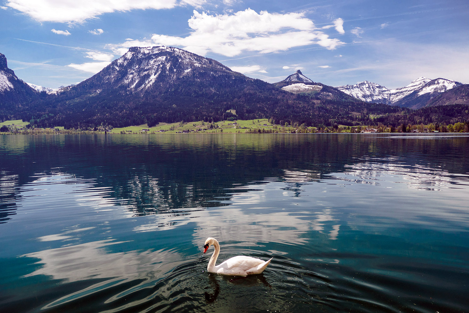 photo "Sankt-Wolfgang" tags: landscape, travel, nature, Europe, mountains, spring, water