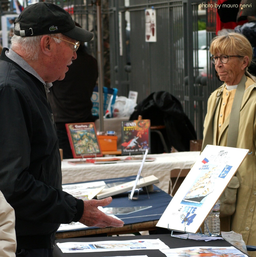 photo "to the market: conversation" tags: street, 