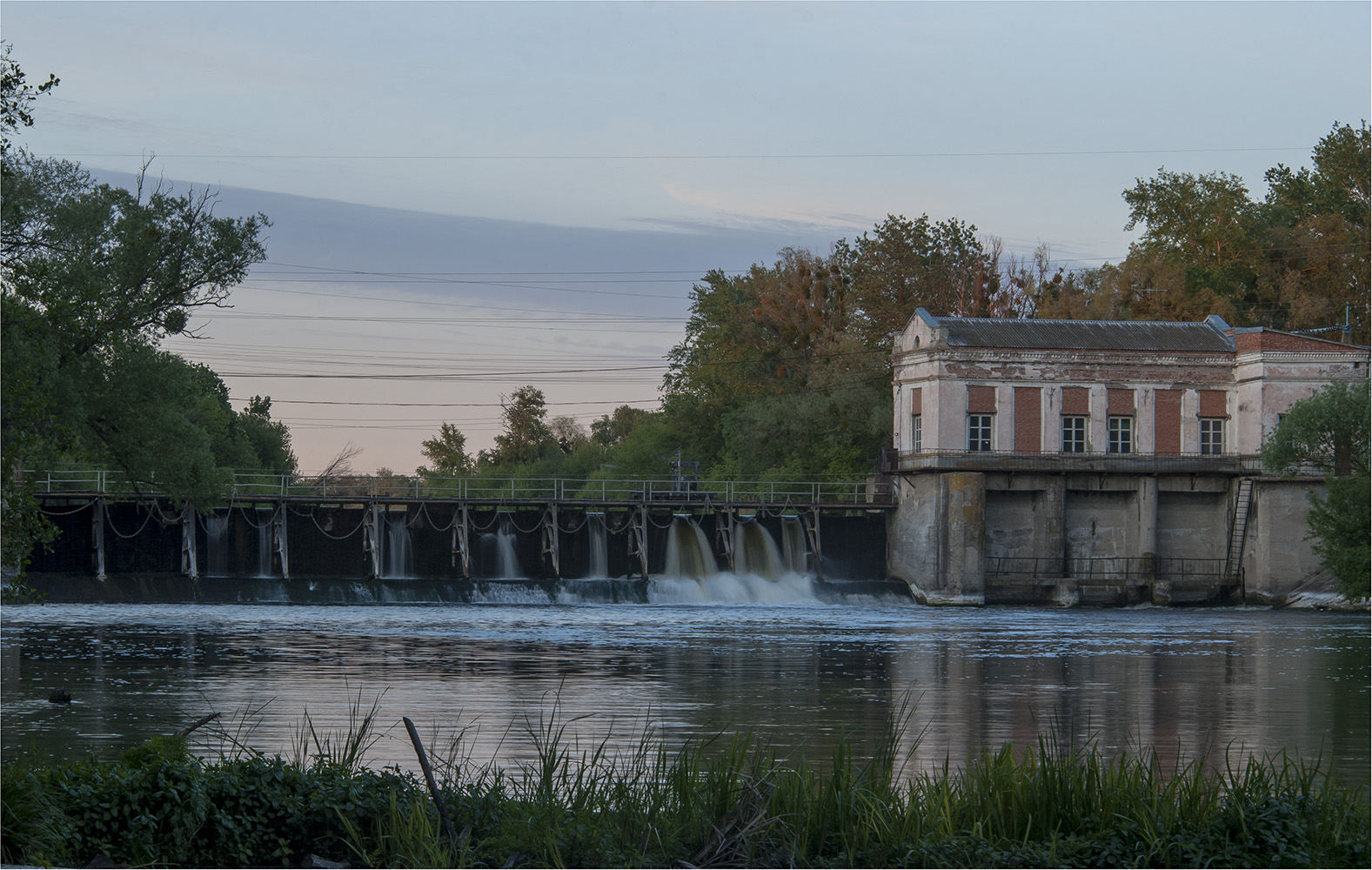 фото "ГЭС" метки: пейзаж, архитектура, 