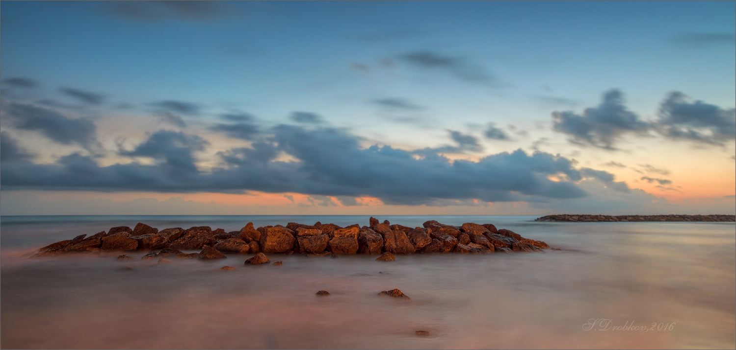 photo "Sueños de color" tags: landscape, nature, Europe, clouds, sea, sky, sunrise, water