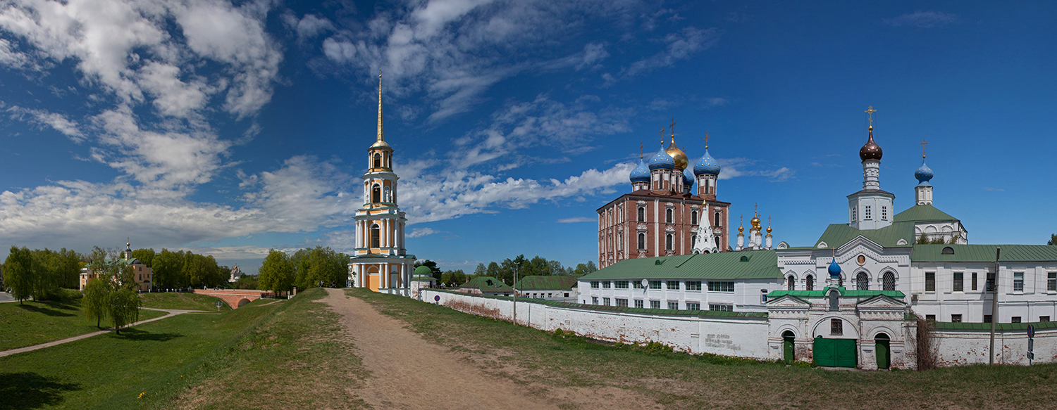 фото "Весенняя Рязань" метки: панорама, архитектура, пейзаж, весна, храм