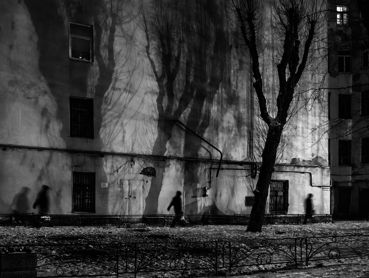 photo "***" tags: genre, montage, winter, Петербург, дворы и подворотни