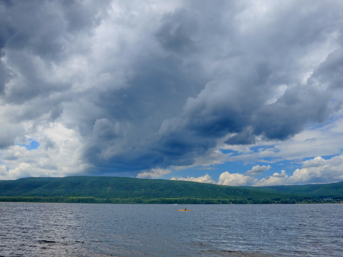 photo "***" tags: landscape, nature, storm cloud, water, волга