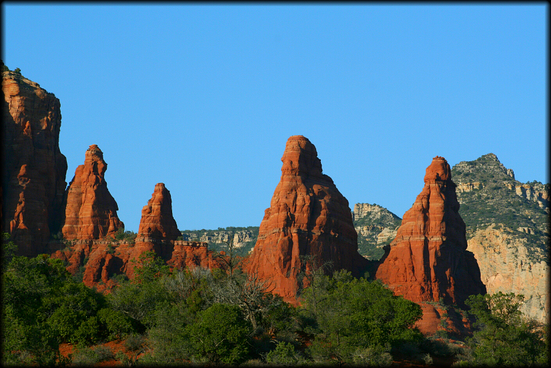 фото "Sedona Pinnacles" метки: пейзаж, природа, AZ., Arizona, Sedona, desert, sandstone