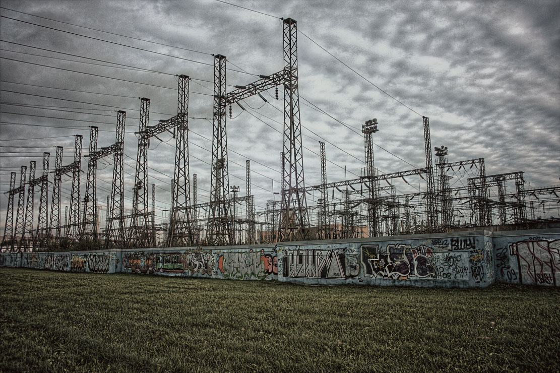 photo "железный лес" tags: misc., city, street, forest
