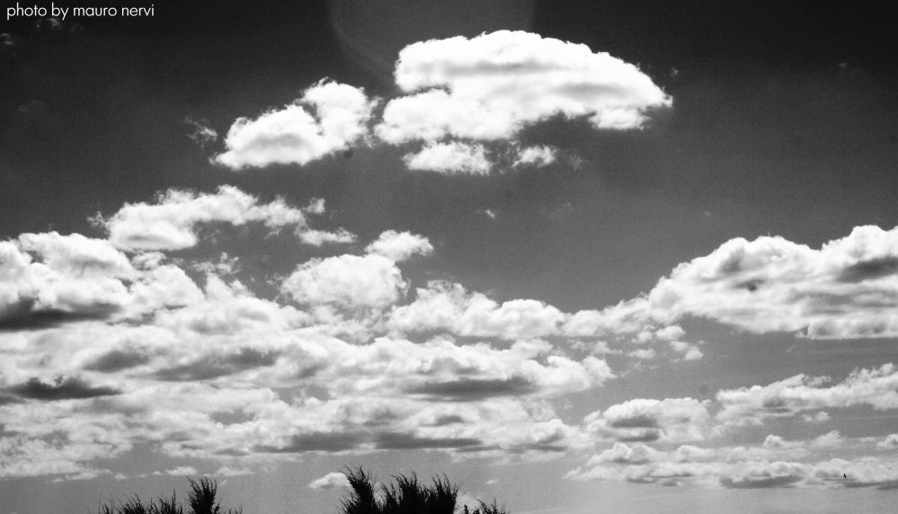 photo "clouds" tags: black&white, 