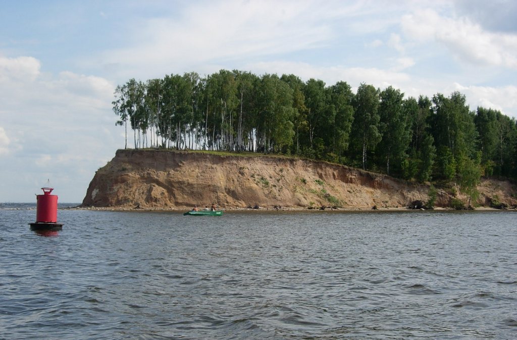 photo "мыс в Чкаловске ( Нижегородская область )" tags: landscape, travel, nature, river, волга, круиз, мыс