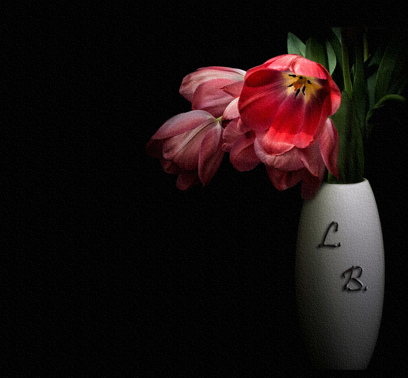 photo "L.B." tags: digital art, nature, Digital Art, colors, flowers, tulips