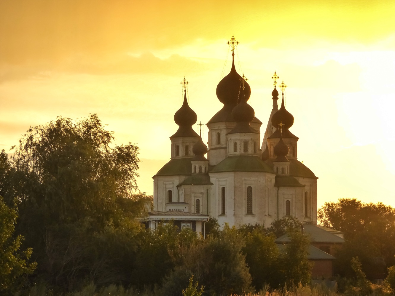 фото "Воскресенский войсковой собор 1719 год." метки: архитектура, пейзаж, 