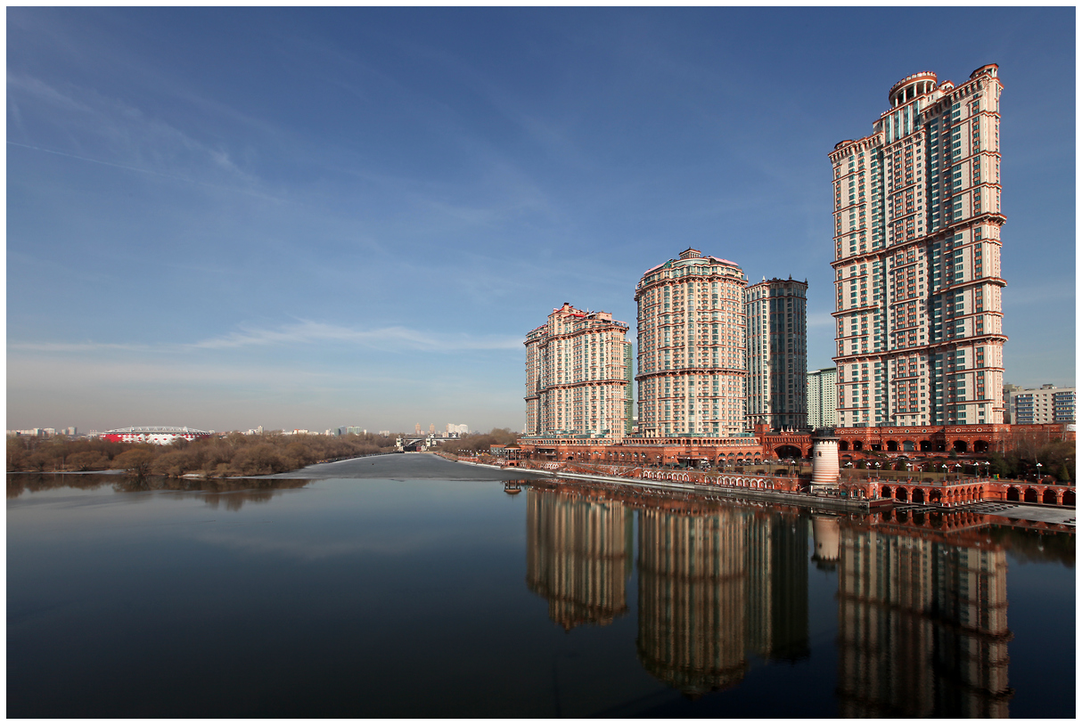 фото "Весенняя река" метки: город, пейзаж, 