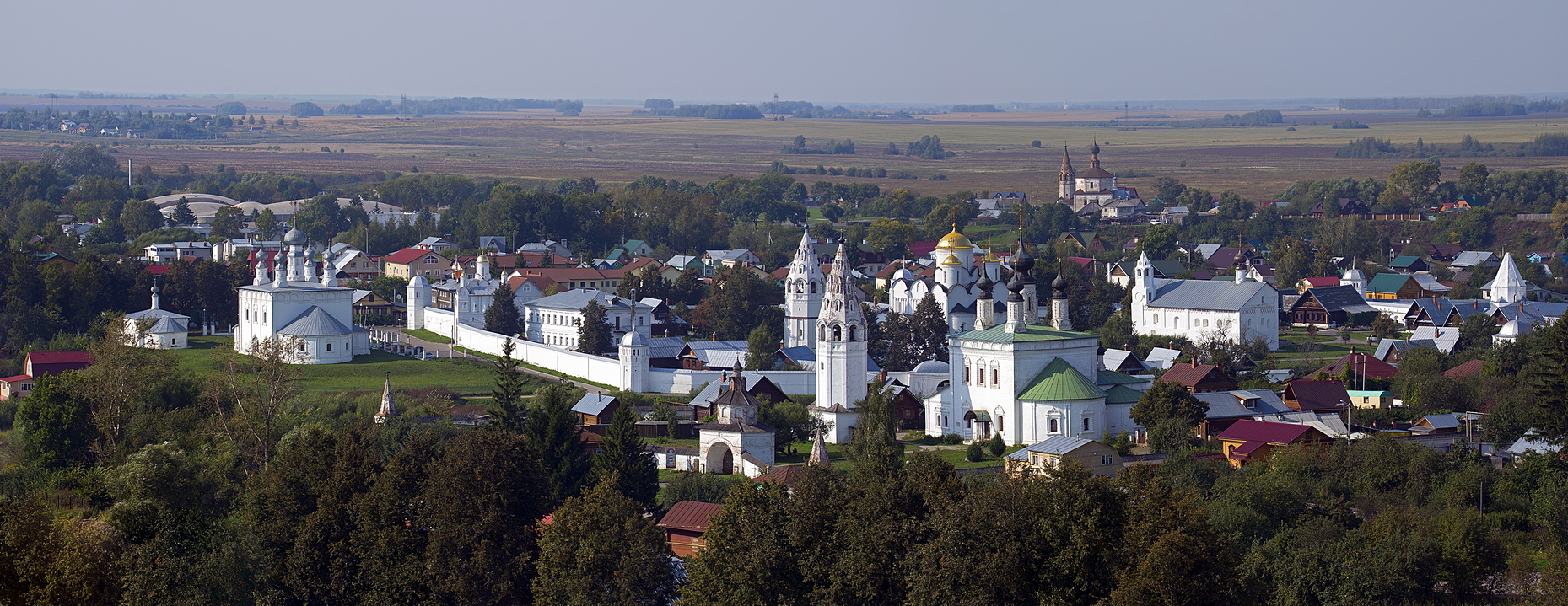 фото "Покровский монастырь в сентябре" метки: пейзаж, панорама, город, 